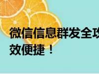 微信信息群发全攻略：轻松实现一键群发，高效便捷！