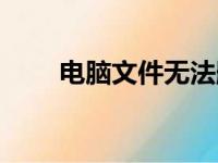 电脑文件无法删除，解决方案在此！