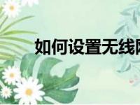 如何设置无线网络：详细步骤与技巧