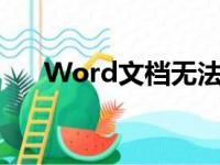 Word文档无法打开怎么办？解决指南