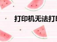 打印机无法打印故障解析及解决指南