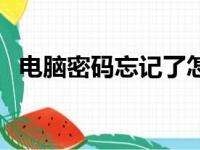 电脑密码忘记了怎么办？解锁秘籍大揭秘！