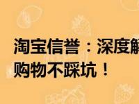 淘宝信誉：深度解析卖家信誉体系，助你明智购物不踩坑！