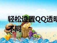 轻松设置QQ透明头像，让你的QQ头像与众不同
