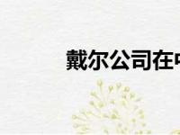 戴尔公司在中国的现状深度分析