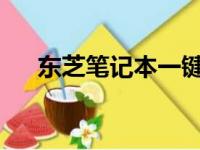 东芝笔记本一键还原重装系统详细教程