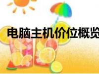 电脑主机价位概览：不同配置价格差异解析