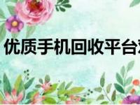 优质手机回收平台对比：哪个平台出价更高？