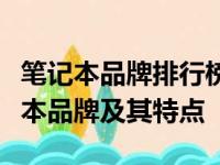 笔记本品牌排行榜：揭示当下最受欢迎的笔记本品牌及其特点