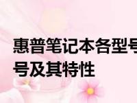 惠普笔记本各型号一网打尽：全面解析不同型号及其特性