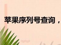 苹果序列号查询，一步步了解您的设备详情