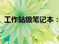 工作站级笔记本：性能与便携性的完美结合