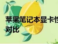 苹果笔记本显卡性能大比拼：排名解析与深度对比