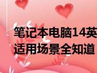 笔记本电脑14英寸尺寸详解：大小、比例与适用场景全知道