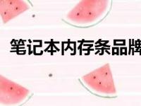 笔记本内存条品牌排行榜TOP 5及选购指南