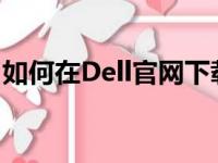 如何在Dell官网下载驱动程序？详细步骤指南
