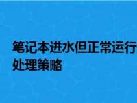 笔记本进水但正常运行是否需要维修？探究笔记本进水后的处理策略