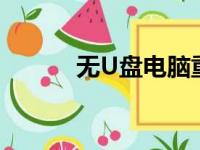 无U盘电脑重装系统：全面指南