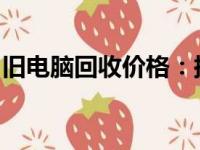 旧电脑回收价格：探寻五年前的电脑回收价值