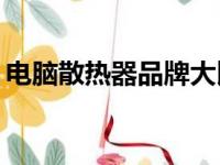 电脑散热器品牌大比拼：哪个牌子性能更佳？