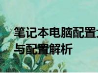 笔记本电脑配置大全——最全面的网站推荐与配置解析