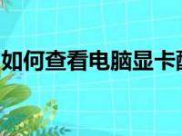 如何查看电脑显卡配置：详细步骤与解决方案